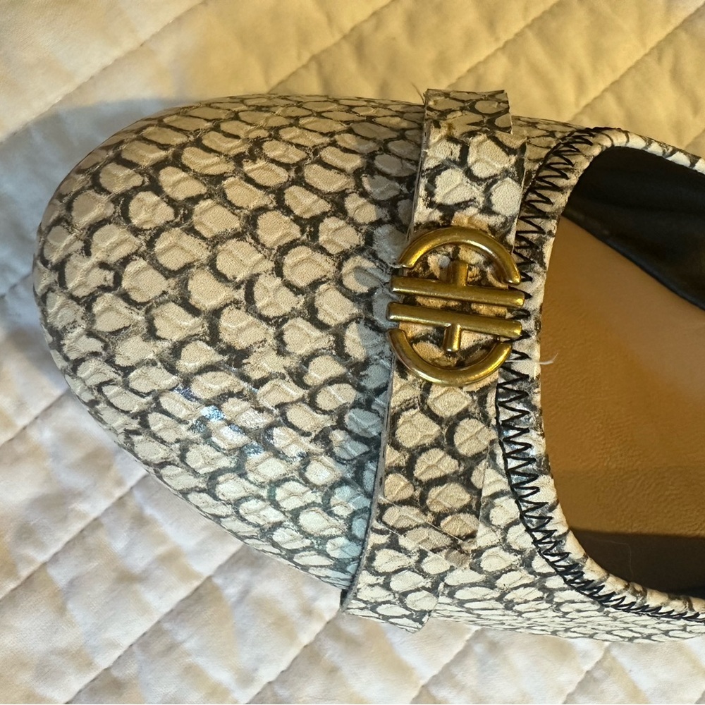 Cole Haan Snakeskin Pattern flats